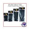 Black Nylon Cable Tie Package - Various Sizes ALT