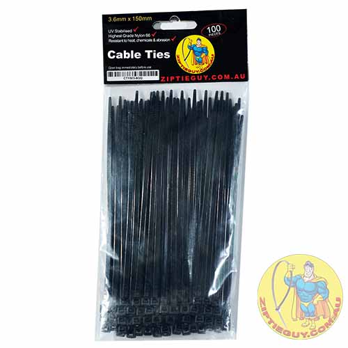 Black-Nylon-Cable-Ties-3.6mm-x-150mm